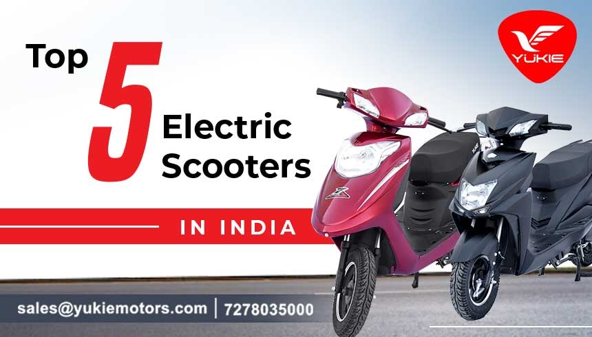 top 5 electric scooters in india